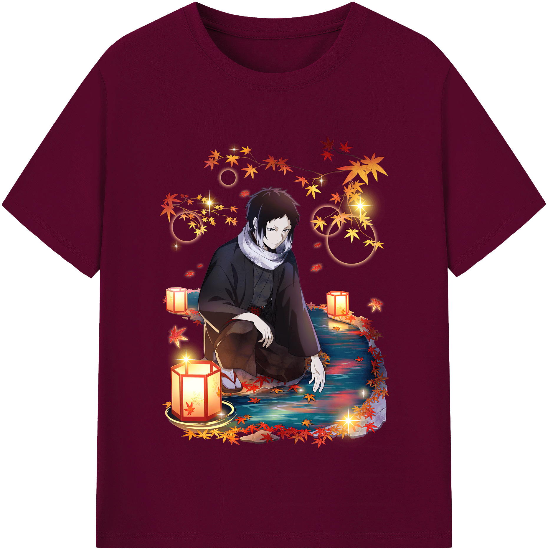 （画像用） 文豪ストレイドッグス Bungo Stray Dogs レディースカジュアルプリントTシャツ（綿100％）